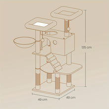 Multi-Level Cat Tree Tower for Large Cats