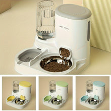 Cat water and food dispenser automatic