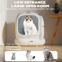 Self cleaning litter