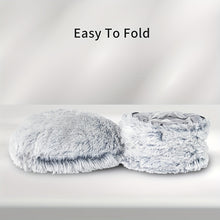 سرير نفق قطط 2 في 1 من القطيفة