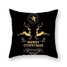 Coussin de Noel Or