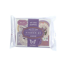 RETRO VINTAGE SCRAPBOOKING STICKER PAPIER