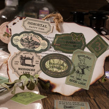 RETRO VINTAGE SCRAPBOOKING STICKER PAPIER