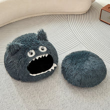 Monster cat, dog bed cushion