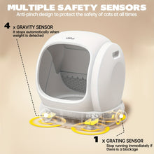 Self cleaning litter