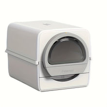 Automatic self cleaning litter