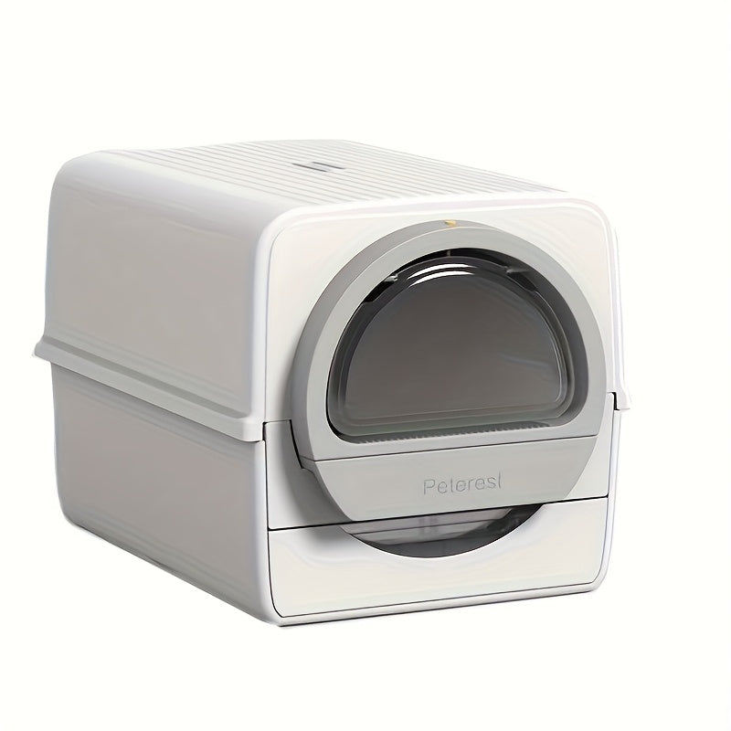 Automatic self cleaning litter