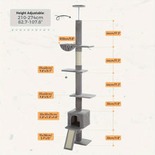 شجرة القطط، على شكل برج